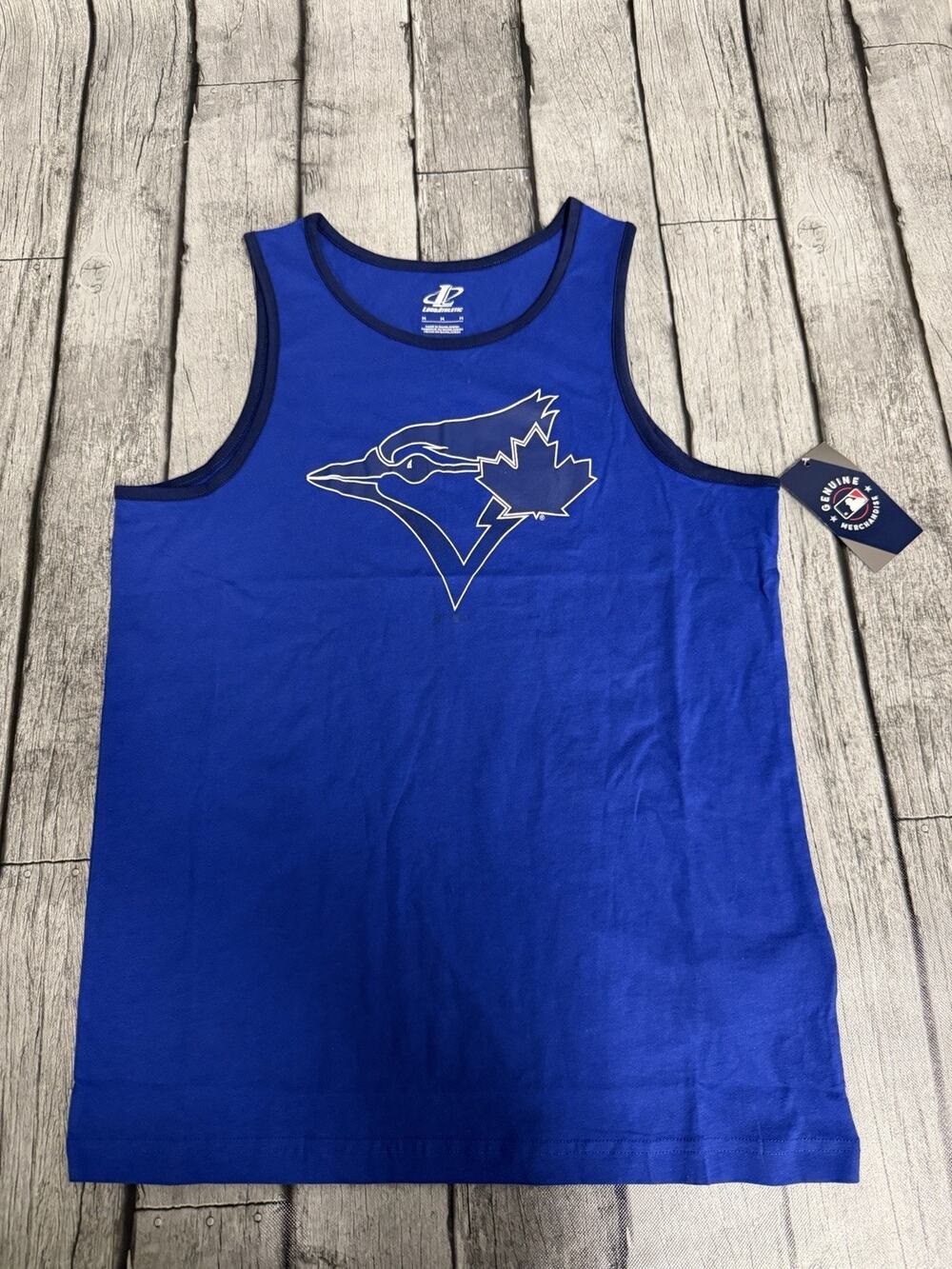 NWT Men's Logo Athletic Toronto Blue Jays Unmatched Success Tank Top Medium Blue